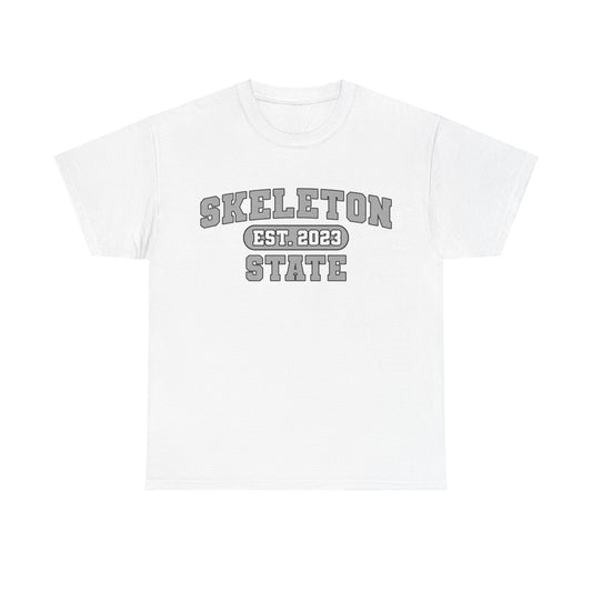 Skeleton State Football Team T-Shirt