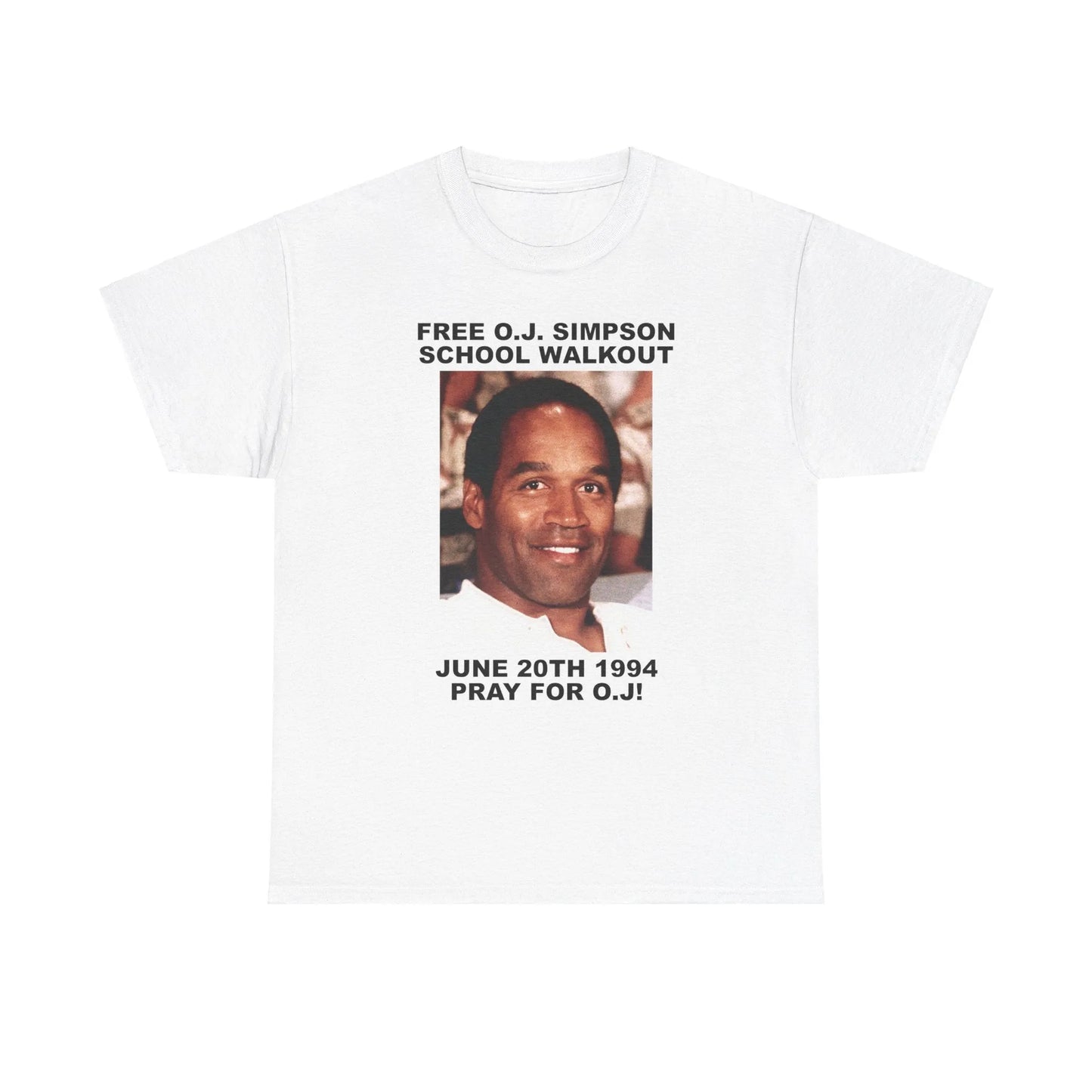 Free O.J. Simpson School Walkout T-Shirt - Failure International failureinternational.com store brand tiktok instagram