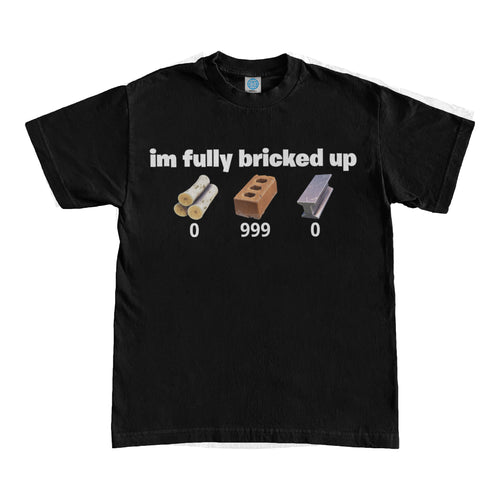 Im Fully Bricked Up Shirt (999 Brick) - Failure International Black S