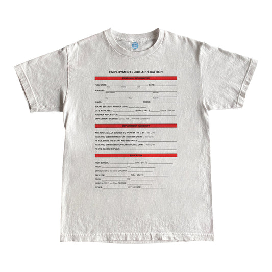 Job Application Shirt by Failure International Fortnite failureinternational Instagram TikTok Viral Shirt Tee Hoodie Sweatshirt