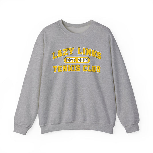 Lazy Links Tennis Team Sweatshirt, Sport Grey - Failure International